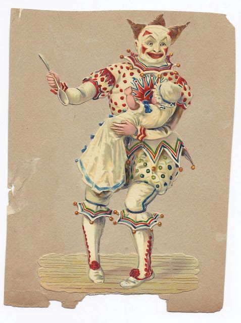 Joseph Grimaldi 1800's Clown